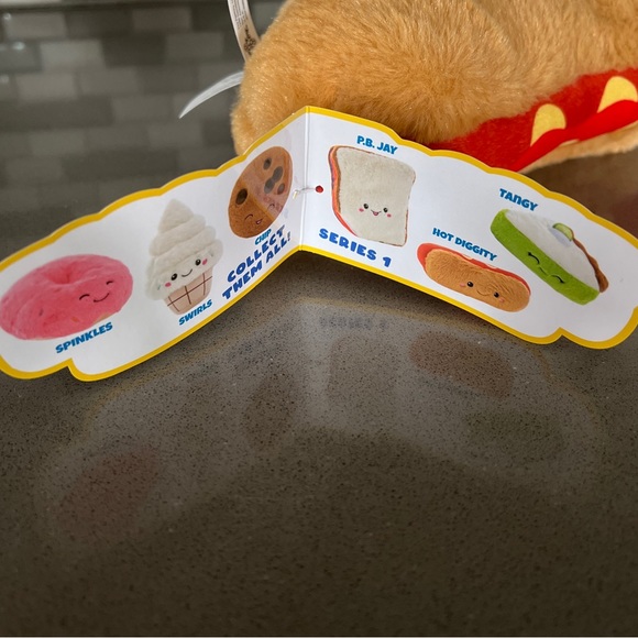 🌭Foodie Friends HOT DIGGITY Plush Series 1 Kawaii / Mini Pillow Cushion 9” NEW - Picture 15 of 16